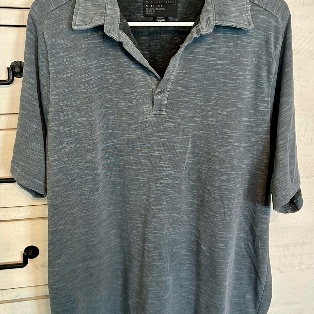 Men's Fox Gray Polo Shirt